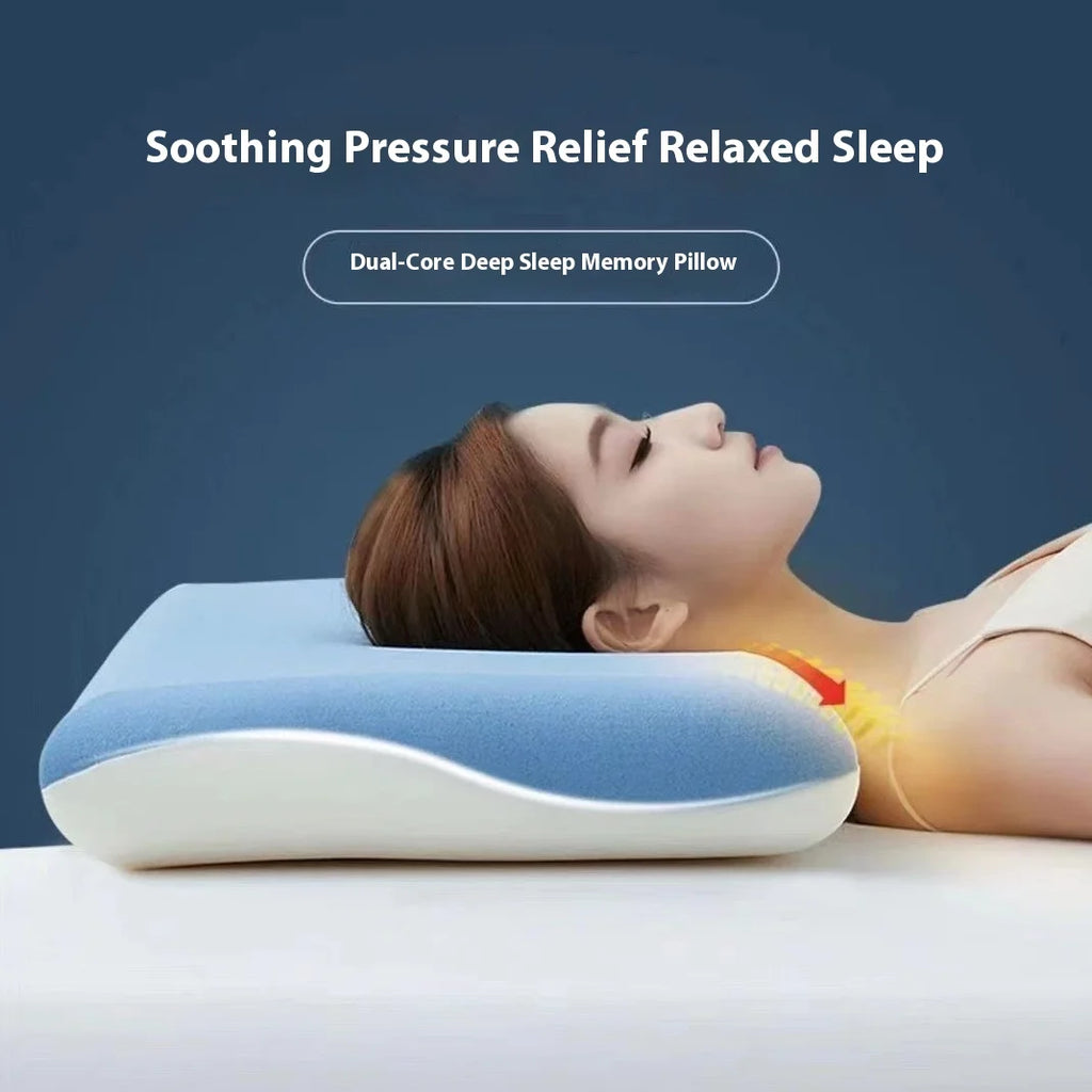 Ergonomisches Memory-Foam-Kissen für erholsamen Schlaf