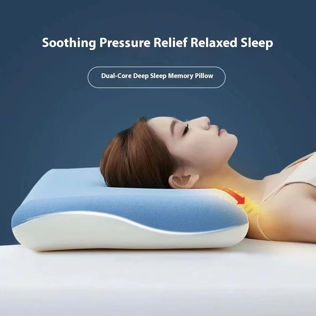 Ergonomisches Memory-Foam-Kissen für erholsamen Schlaf