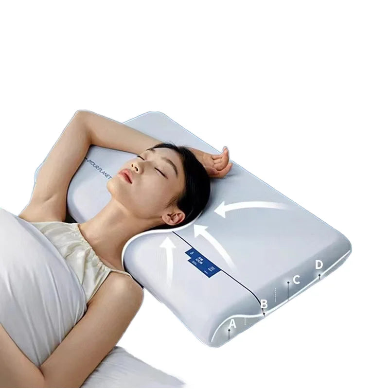Ergonomisches Memory-Foam-Kissen für erholsamen Schlaf