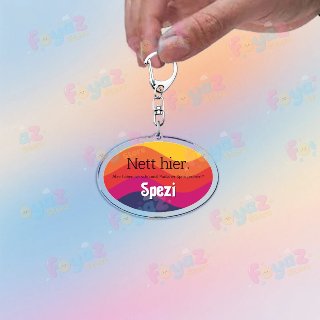 Spezi Schlüsselanhänger – Kultiges Accessoire für echte Fans