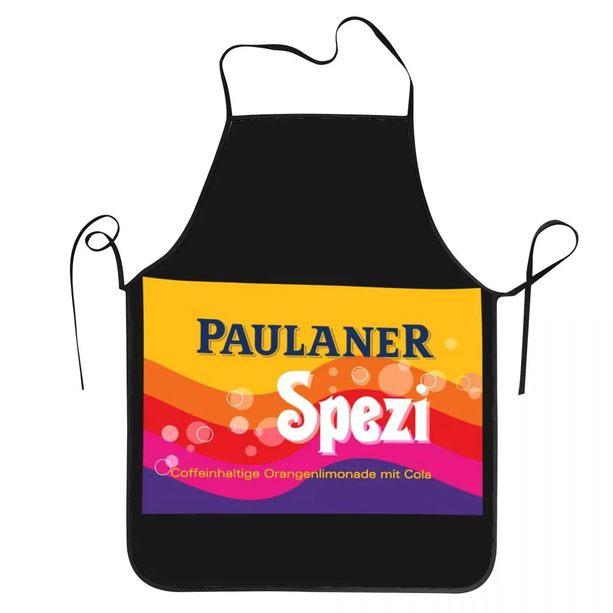 Paulaner Spezi Munich Aprons Chef Cooking Baking Tablier Sleeveless Bib Kitchen Cleaning Pinafore for Women Men Painting